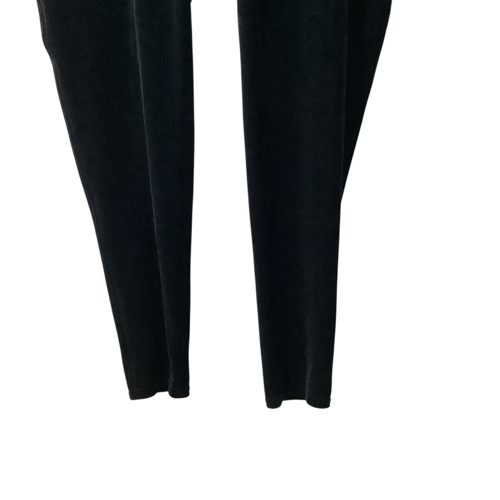 SPANX Black Women's Velvet Leggings - Picture 3 of 6